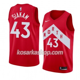 Dres Toronto Raptors Pascal Siakam 43 Nike 2018-19 Crvena Swingman